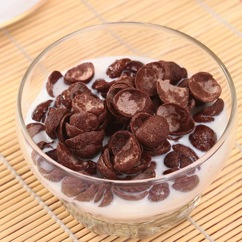 china manufacture breakfast cereal oat cornflakes extruder production line automatic corn flakes cereals processing machinery