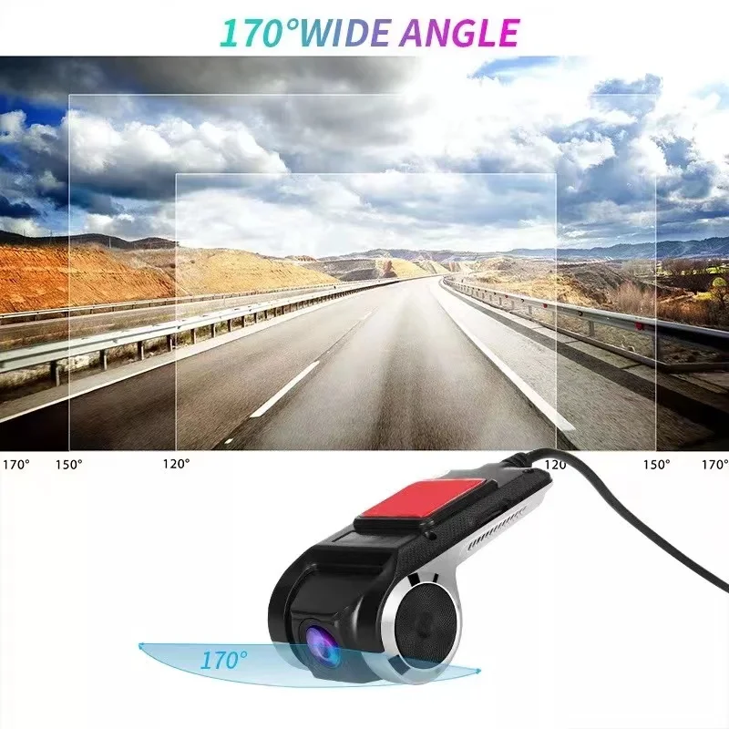 HD720P Super mini USB DVR работает на Android DVD фронтальная запись с функцией ADAS Поддержка 32