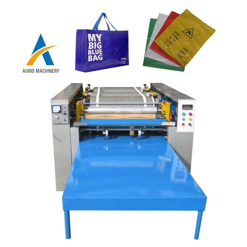 6 color continuous bags box printer equipment wheat polythene packaging bags printer bag printing machine