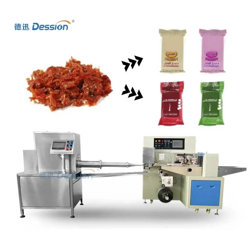 High Speed 100 bags/min Horizontal Hookah Shisha Filling Packing Machine