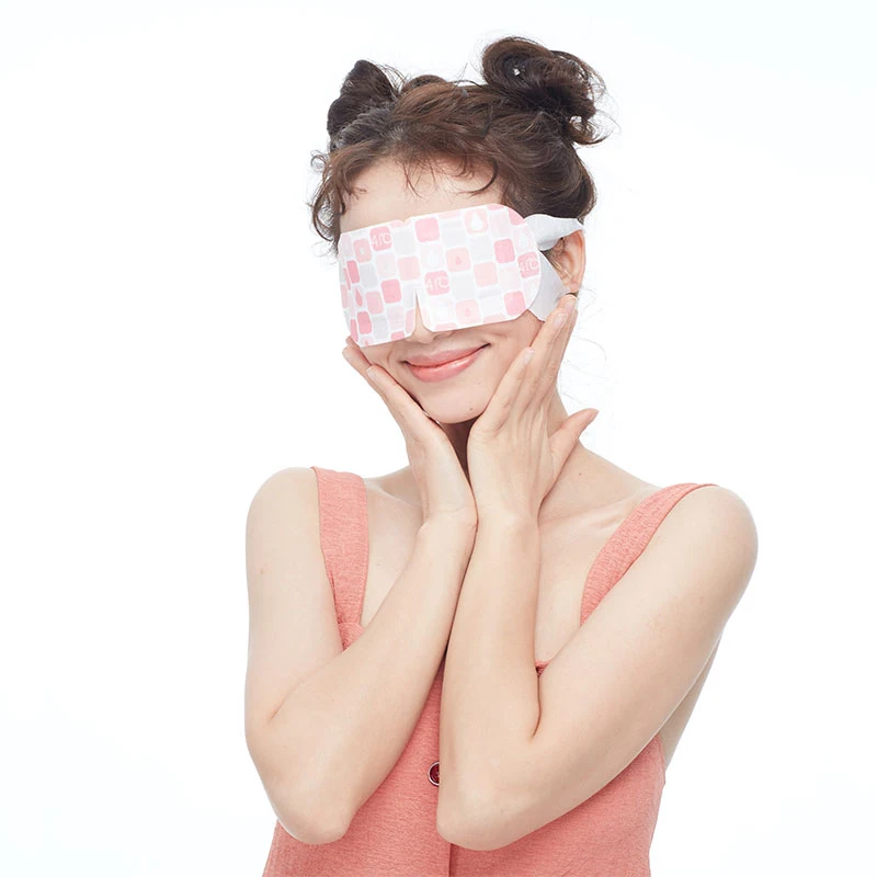 CSI CE MSDS China good manufacture produce cotton self heating disposable sleep steam warm eye mask