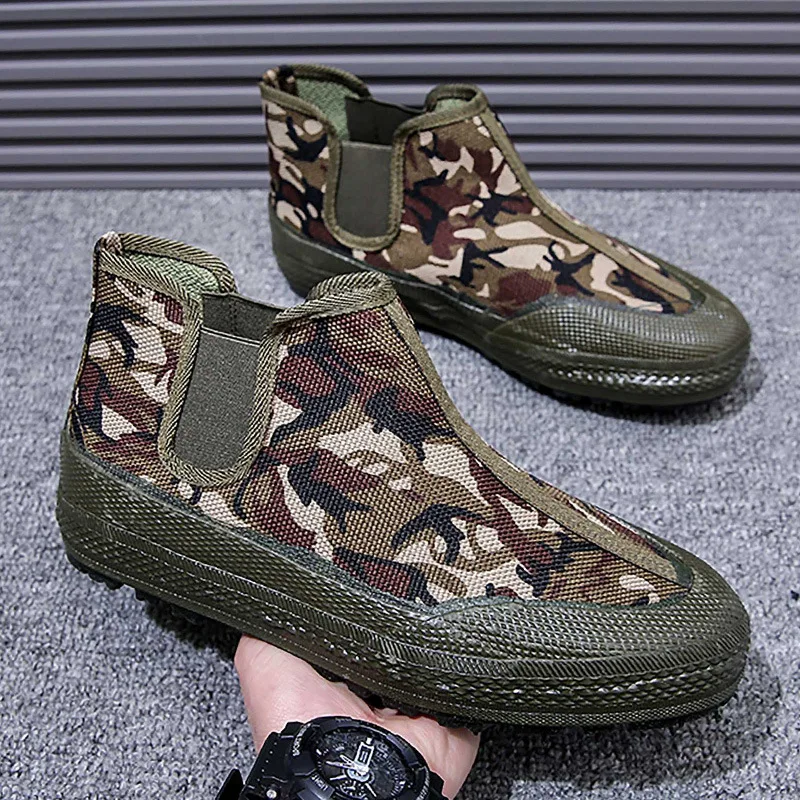 Wholesale Best Price Men Safety Shoes Heat Resistant Rubber Sole Industrial Work Boots With Composite Toe