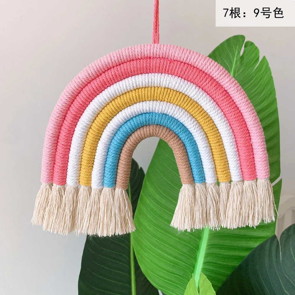 Handmade weave Wall hanging  Colorful decoration christmas ornament