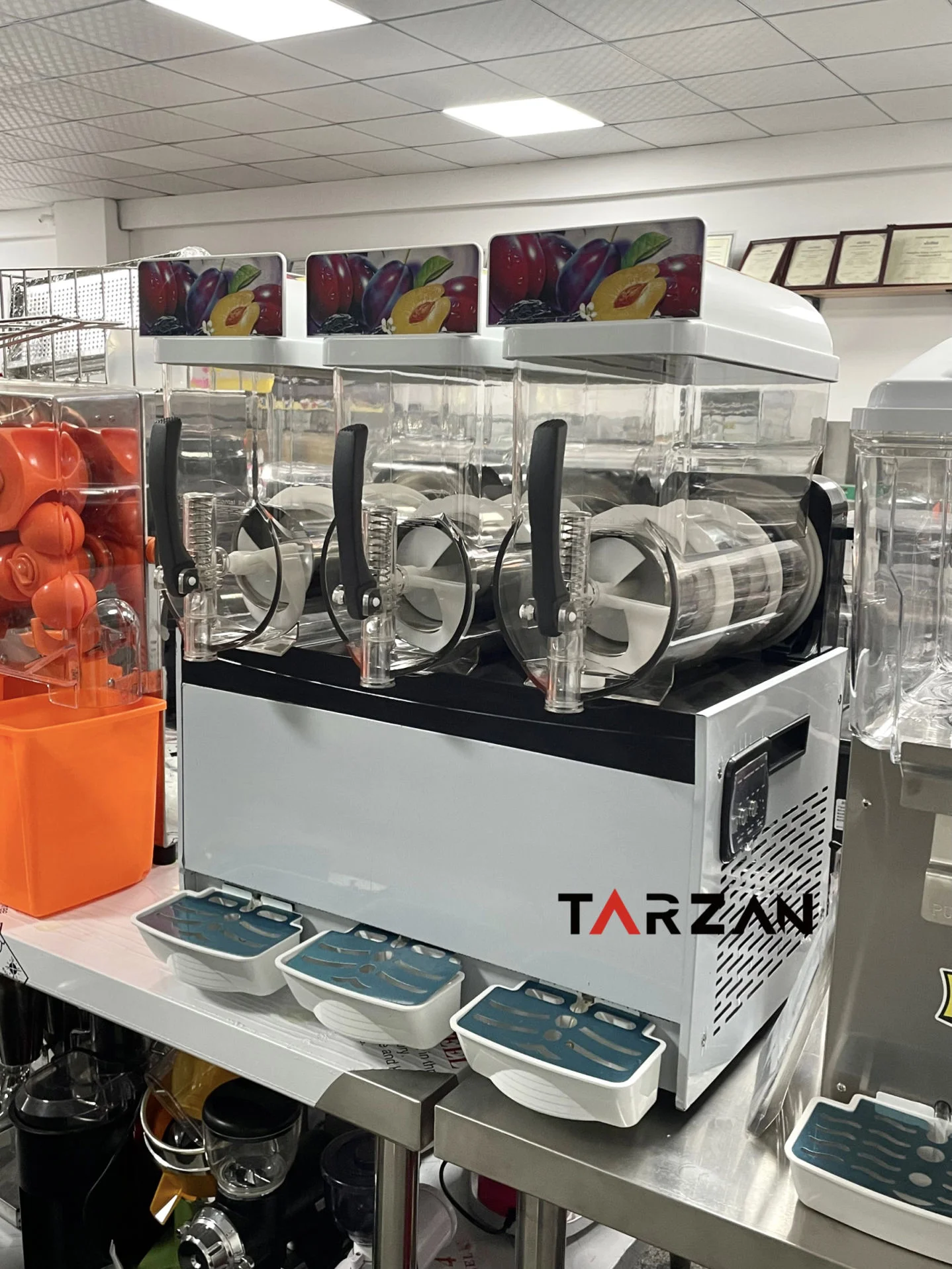 CE approved 3 tanks slush machine Margarita Slush Frozen Drink Machine