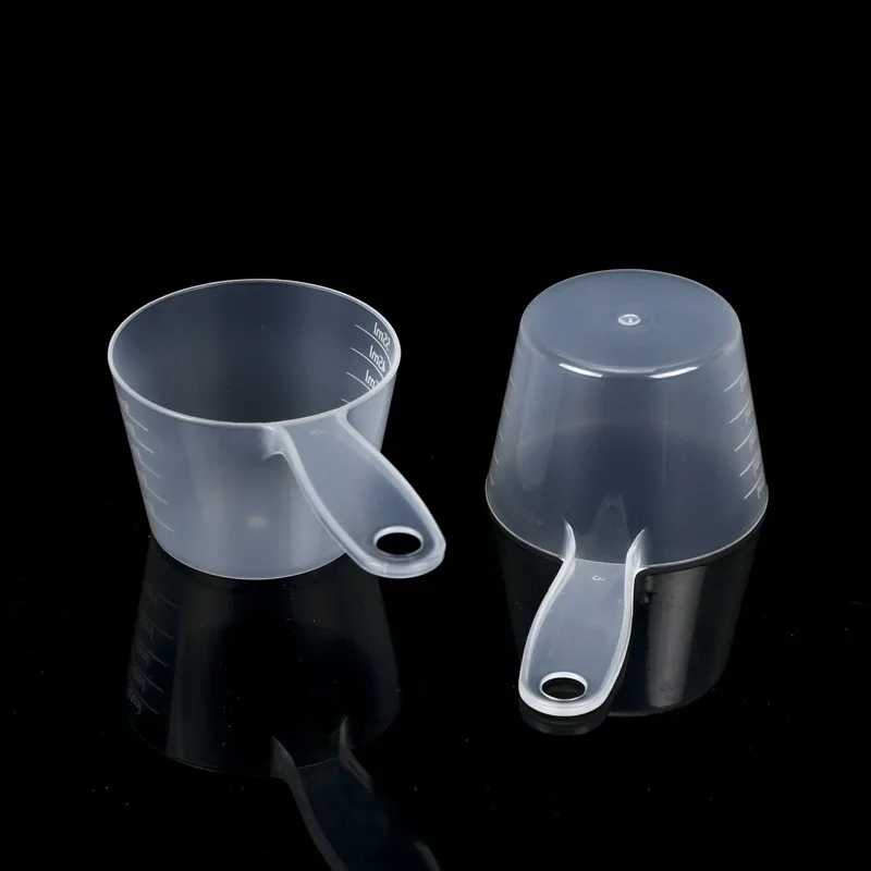 Plastic measuring scoops for Cereals grains Supplements,Protein powder,Granular,Pet Food Spoons with measuring line 30g 60cc