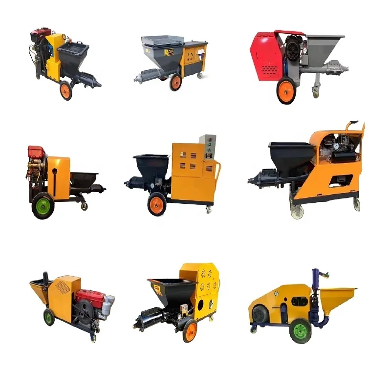 Best New Large Aggregate Electric Concrete Pump with Diesel Engine and Efficient Motor for Building Use