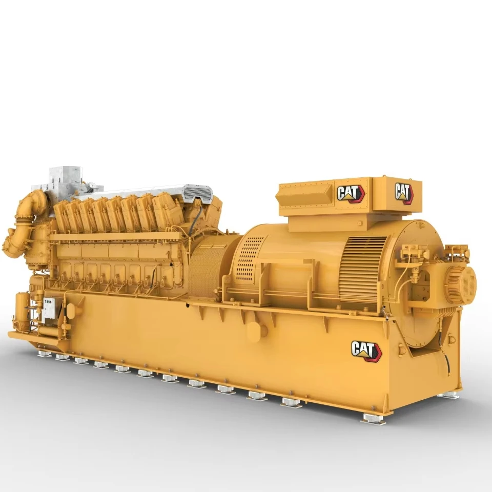 Used Caterpillar 4.5MW CG260-16 Natural Gas Generator for Electricity Generation