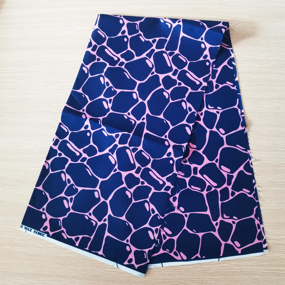 
African fabrics Polyester wax print fabric 