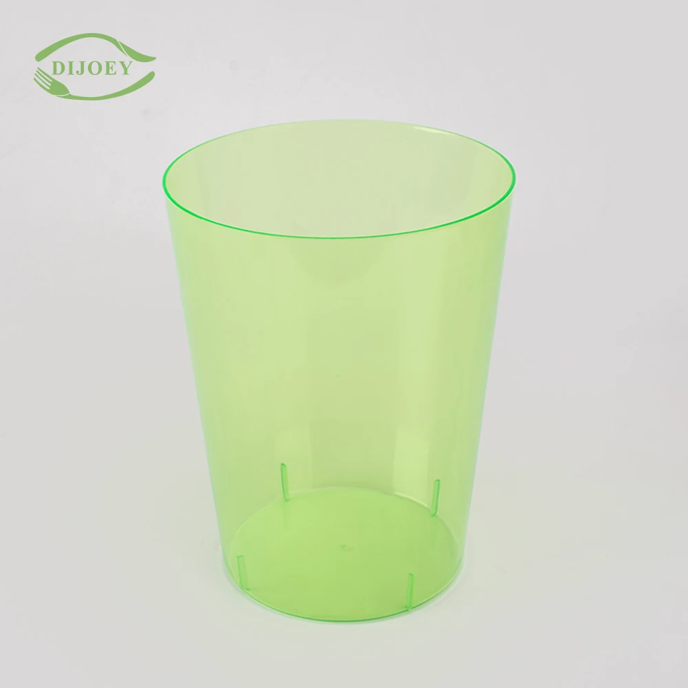 Disposable tableware manufacture champagne custom plastic ice bucket