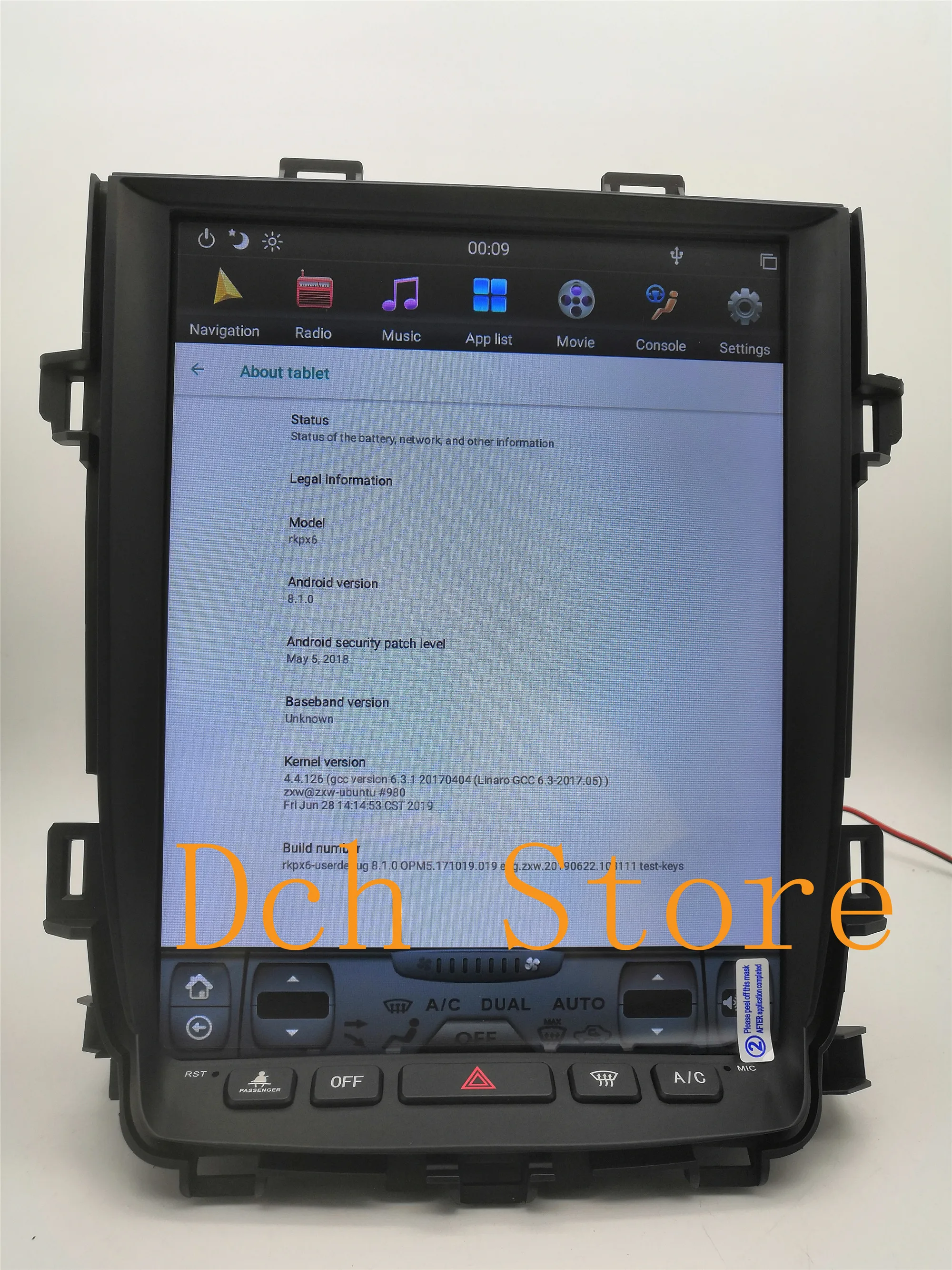 12.1 inch android 11 car dvd player gps navigation car for alphard 20 series 2008-2014 tesla screen stereo auto PX6 CARPLAY