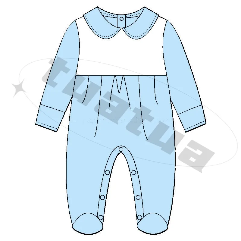 Hot newborn romper multiple color options doll collar 100 cotton custom white collar baby romper