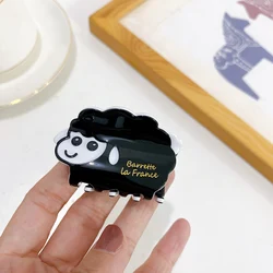 HONEY FLOWER 7cm 5cm Sizes Fashion Sheep Cute Back Head Acetate Crab Hair Claw Clip