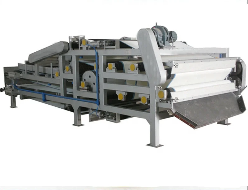Belt Filter Press 1500mm for sludge dewatering  24 hours working