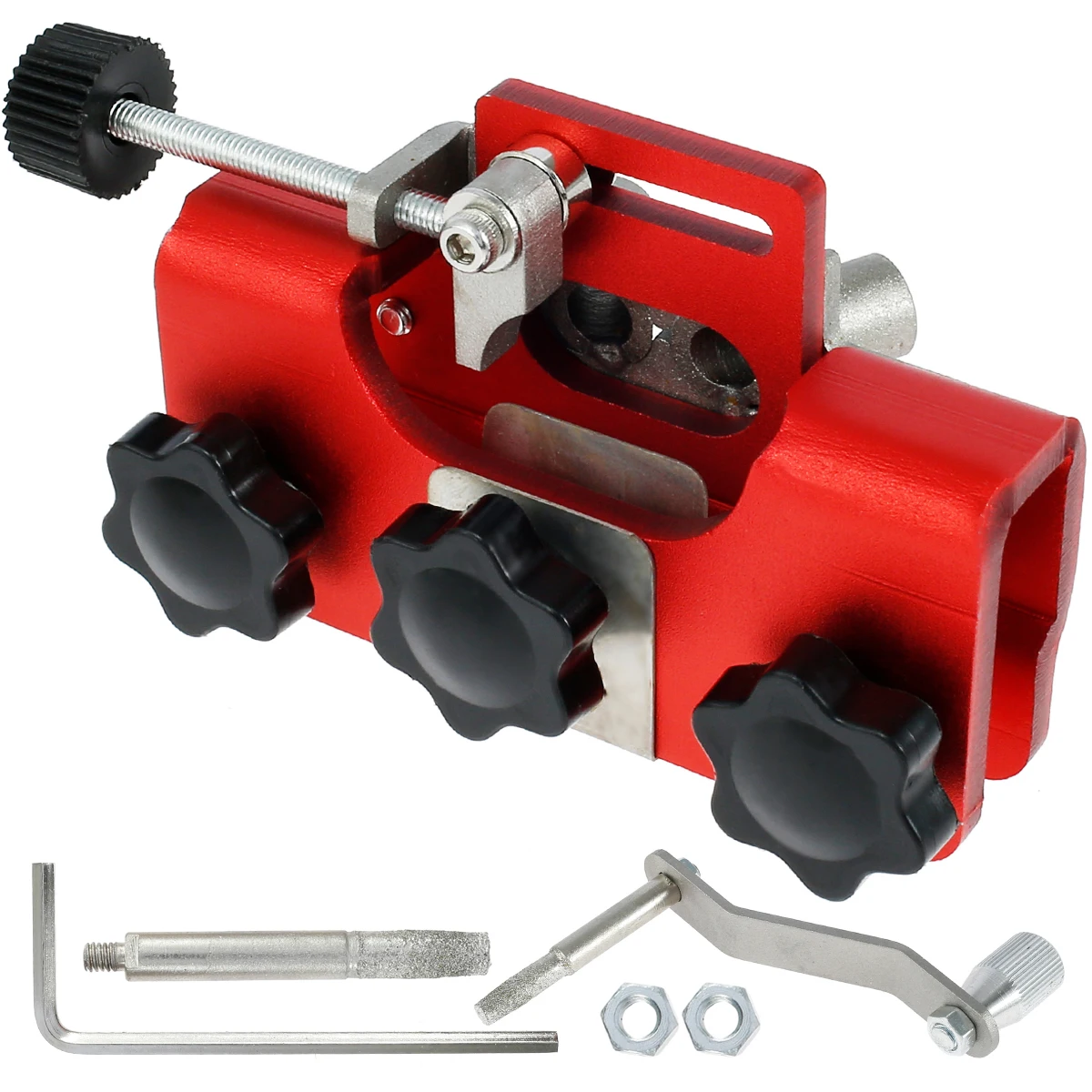 JDSR Portable Chainsaw Sharpener Jig Manual Chainsaw Chain Sharpening For Chain Saws And  Saws With Sharpening Heads