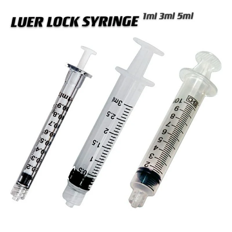 0.5ml luer lock plastic automatic injection syringe safety with