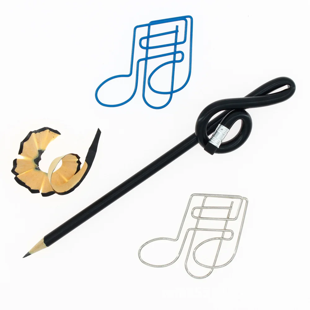 Eurolucky Popular Custom Pencil Music Creative Standard Pencils Plastic High Note Pencils For Children