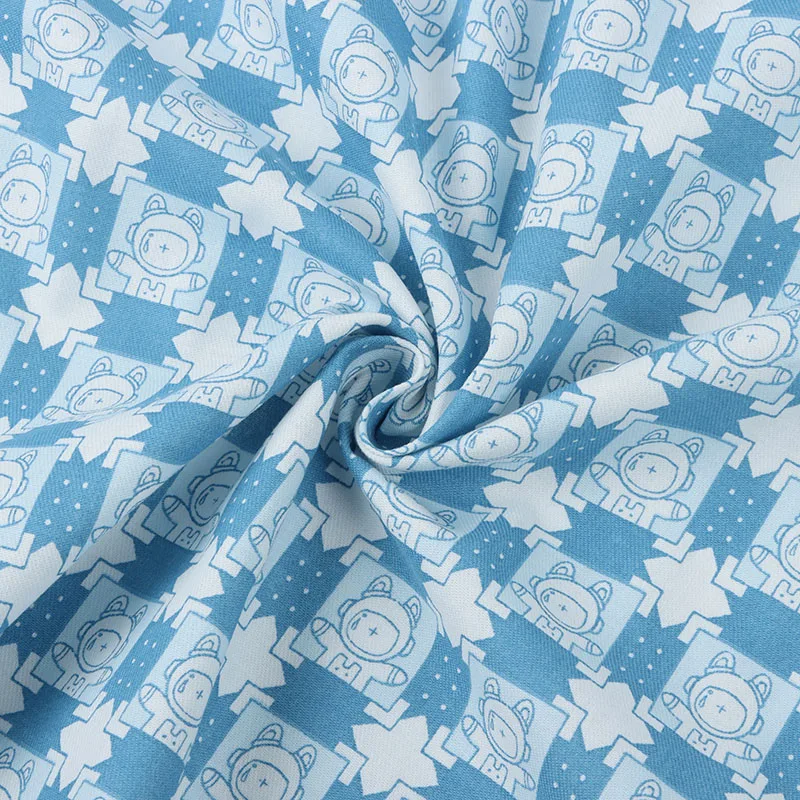 Hot Selling Design Twill Printing 100% Cotton Block Print Cotton Fabric China Fabrics For Dress