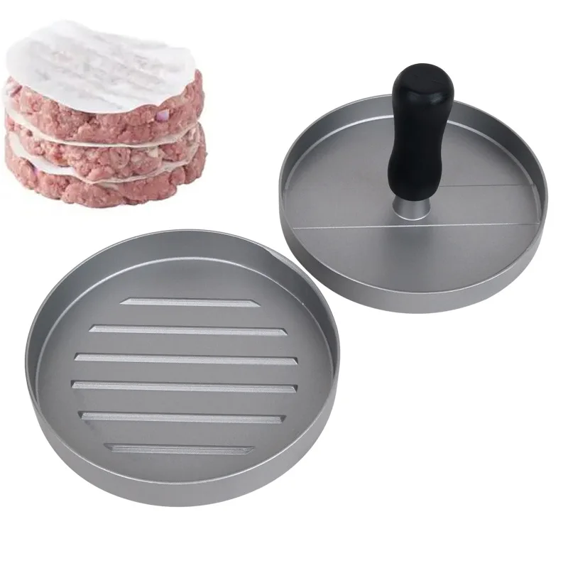 Hamburger Press Patty Maker Mold Meat Beef Cheese Veggie Burger Maker