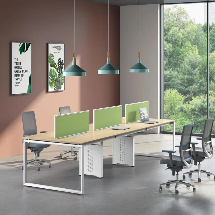 Modular Office Tables Call Center Cubicles 6 Person Workstation Table Desk Office Cubicle Office Workstation Desk Furniture