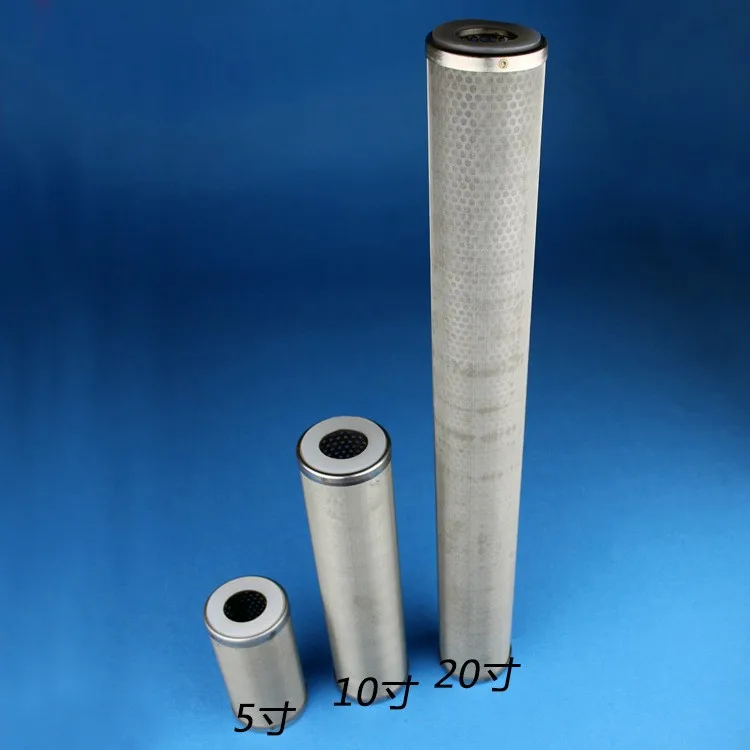 High Density Stainless Steel Wire Mesh Filter Cartridge for Water Oil Purifier
