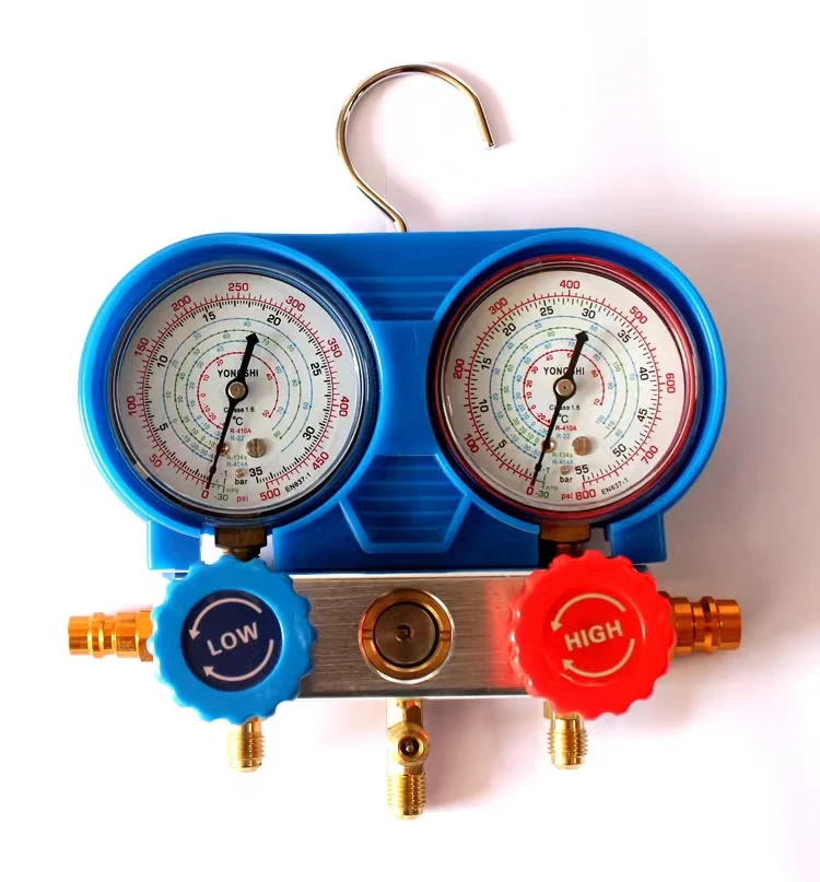 Air conditioner refrigerant filling kits R12 R134a fluoridation table Air conditioner Pressure Valve and Leakage Tool Sets