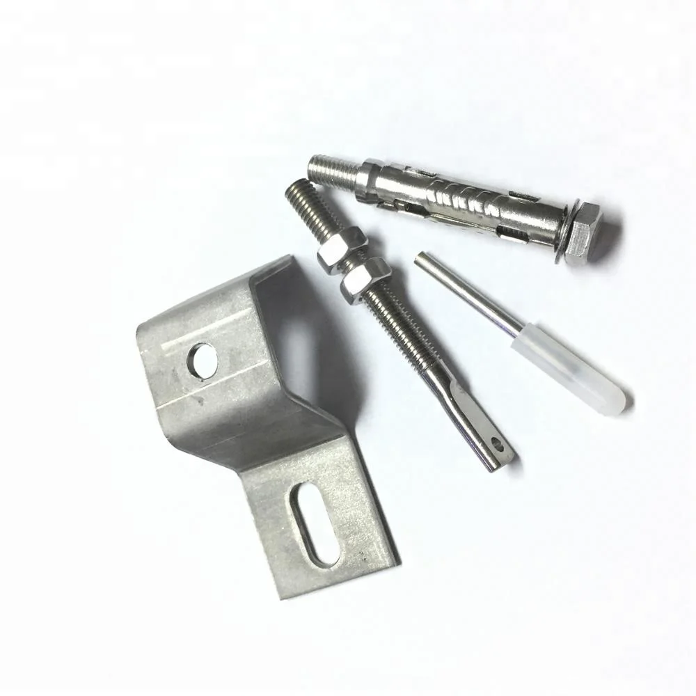 Stainless steel bracket for stone wall cladding stone fixing z anchor marble angle facade  system