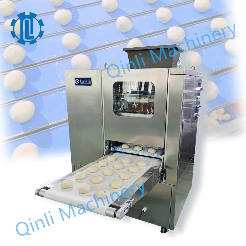 Commercial Automatic Bun Bread Pizza Bakery Small Roller Ball Making Maker Rounding Cutter Dough divider rounder Machine