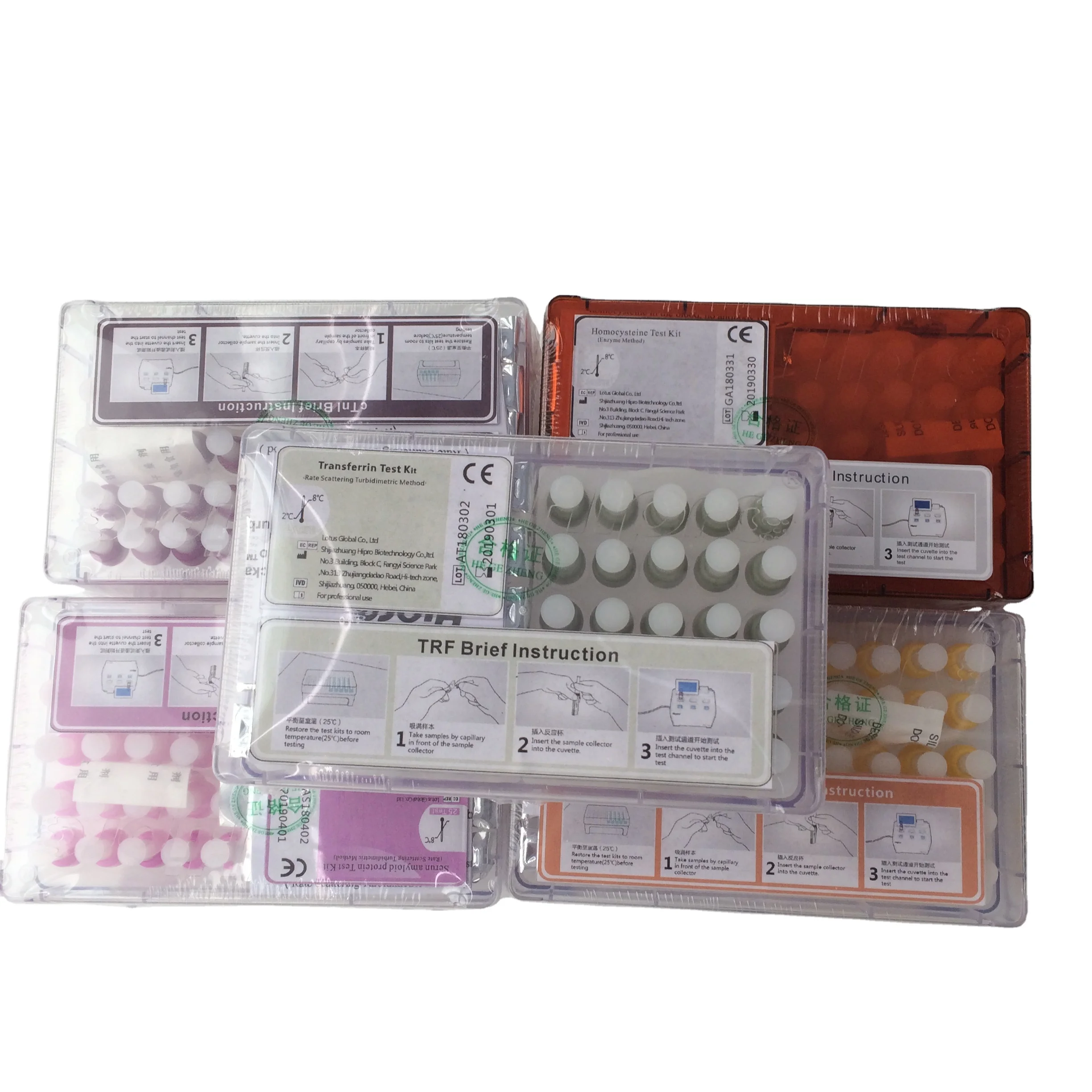 CRP/SAA/PCT whole blood POCT analyzer High sensitivity C-reactive protein Test Kit CE ISO A A A