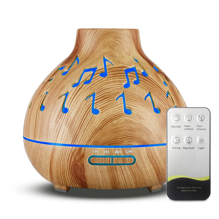 Romantic soft light oil diffusion vehicle home purifier humidifier aromatic anion sprayer ultrasonic air humidifier 400ml China