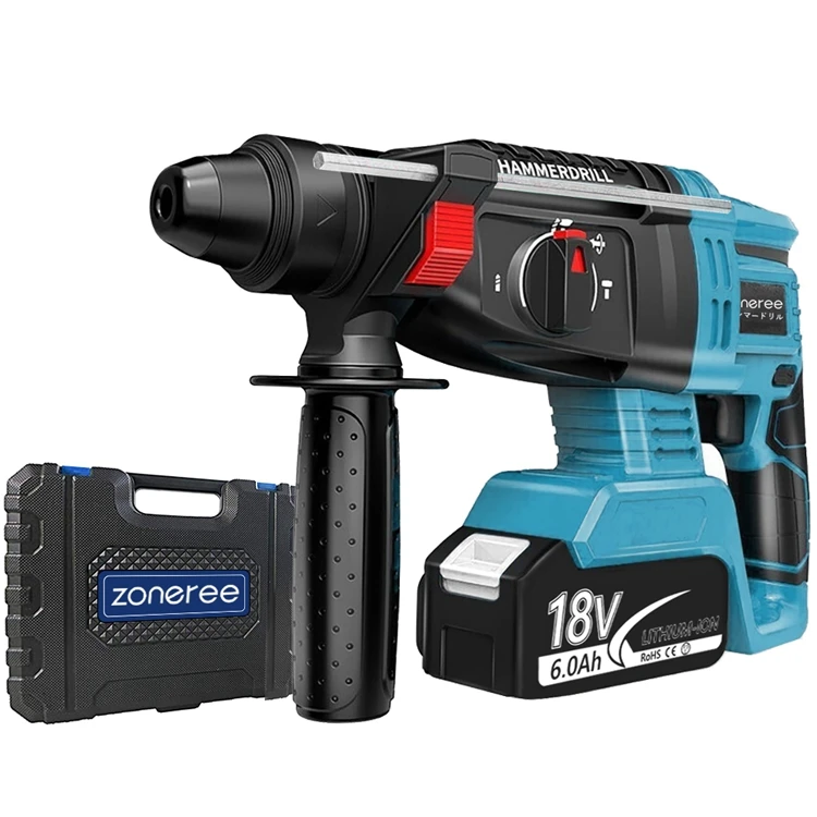 Factory Manufacture Various Cordless Electric Rotary Hammer Drill Machine