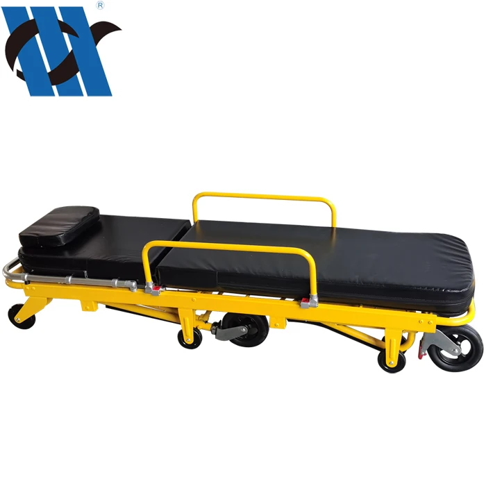 BDST205B Emergency Ambulance Patient Stretcher Bed Used For Hospital Transfer Stretcher Trolley Bed