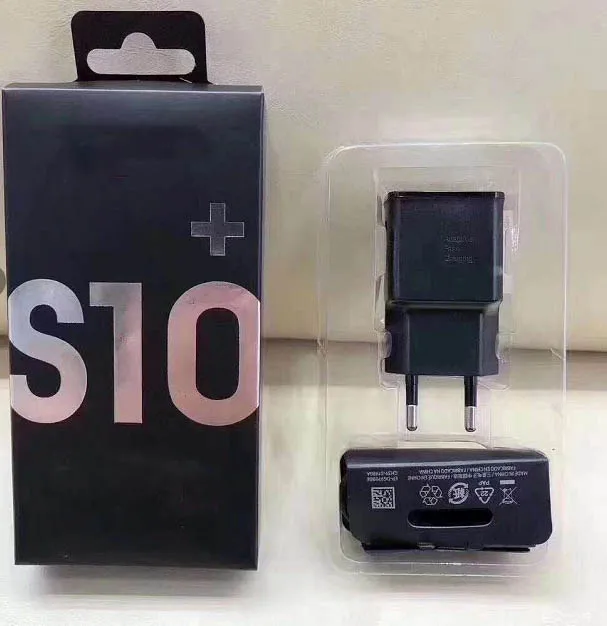 Быстрое зарядное устройство от оригинального производителя, 5 В, 3 А, USB-зарядка, настенный адаптер, Адаптивное быстрое зарядное устройство для Samsung S10