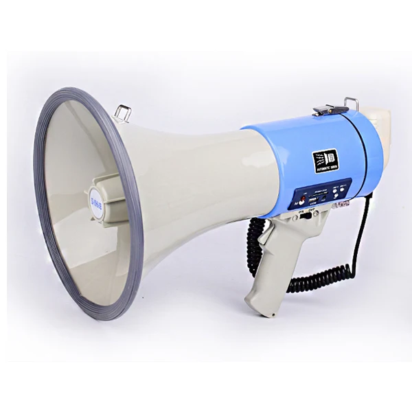 Outdoor Party Speaker Megaphone Sans Fil Battery Rechargeable 50W Speaker Handheld Megaphone