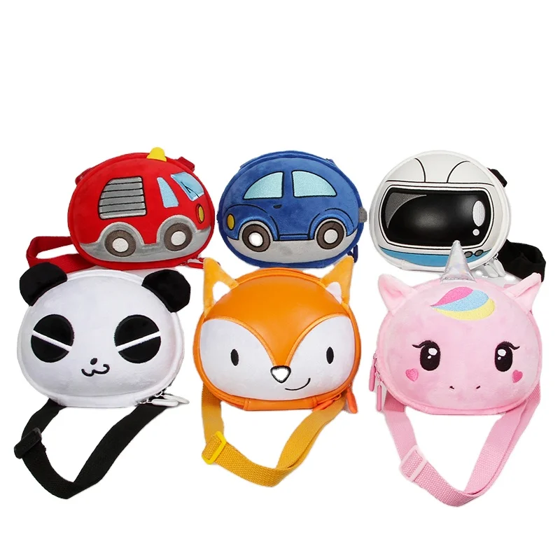 SupercuteGift Designs Coins Shoulder Handbag Cartoon Storage Shoulder Bags Christmas Birthday Gifts For Kids