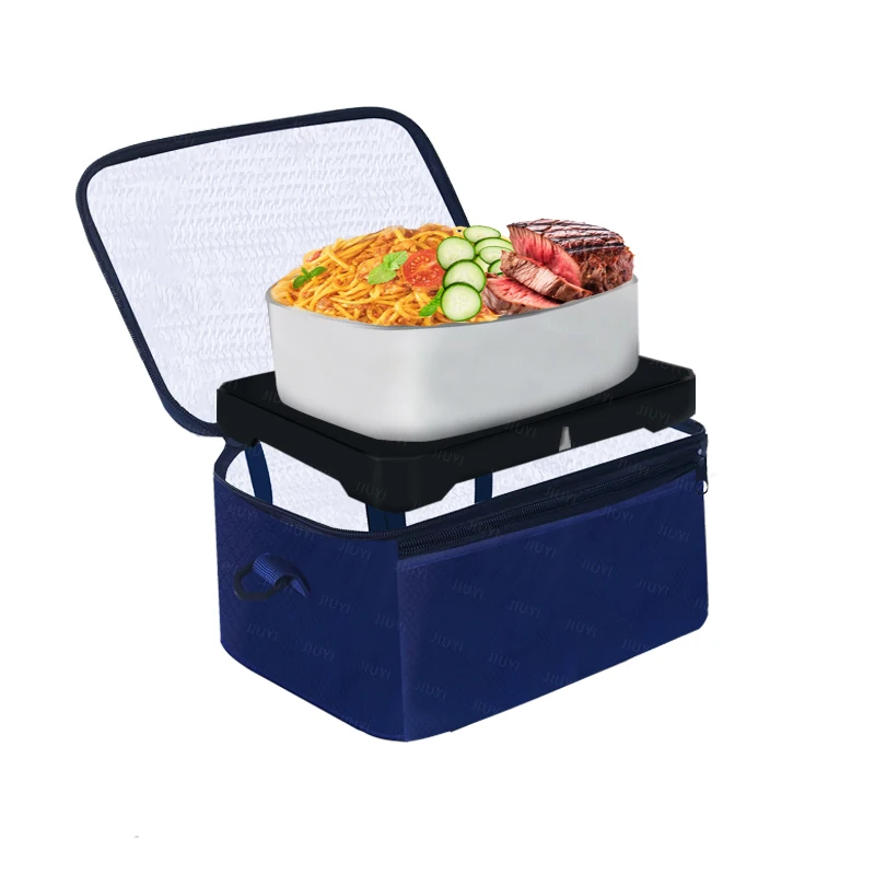 New 80W Portable Food Warmer Heater Electric Heated Lunch Box Mini Personal Portable Microwave Oven with Carry Bag For Heating