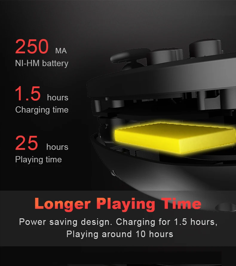 PXN P30S Joystick Mobile Gaming Controller for PUBG/iOS/Android