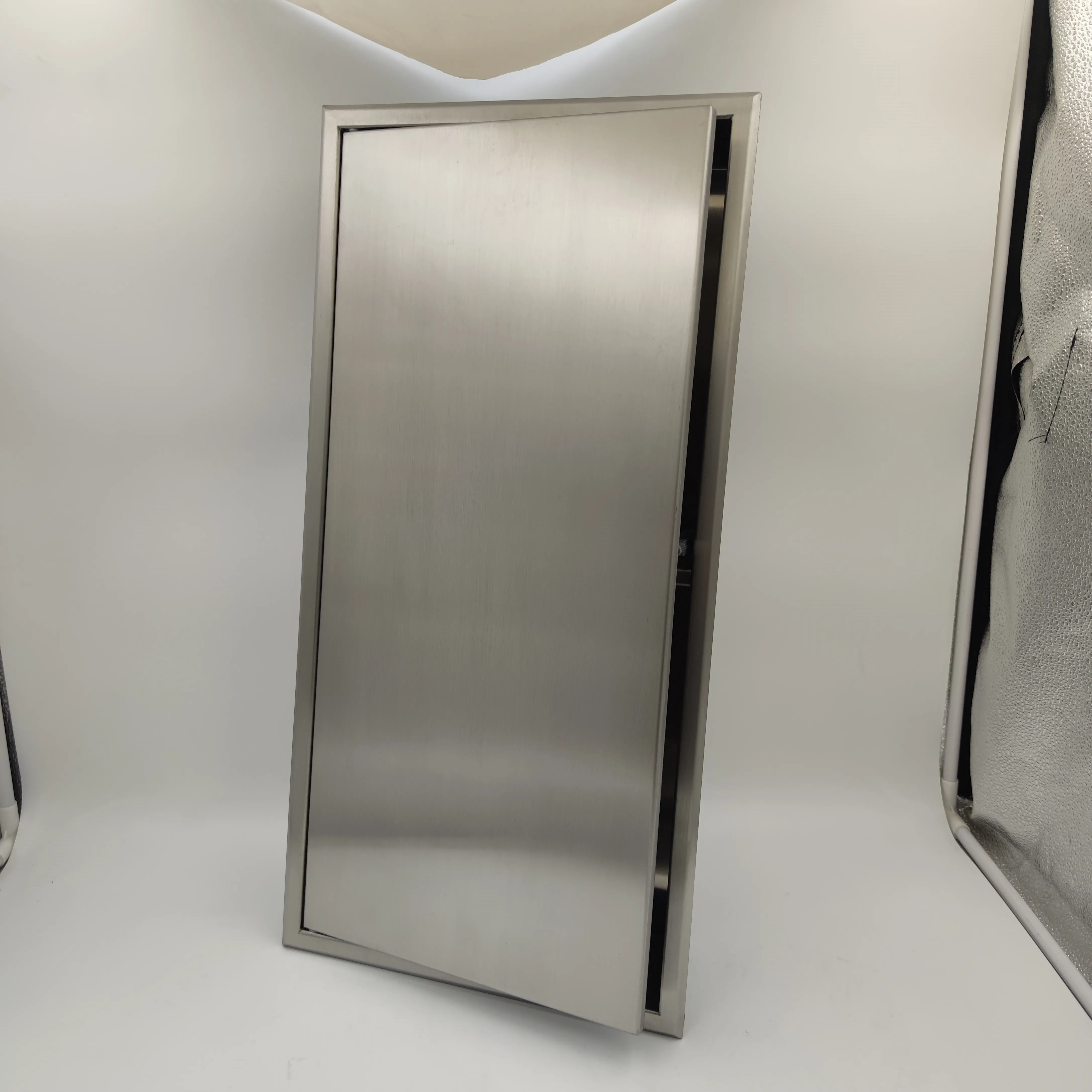 recessed shower niche with hinged door bathroom tall mirrored cabinet products