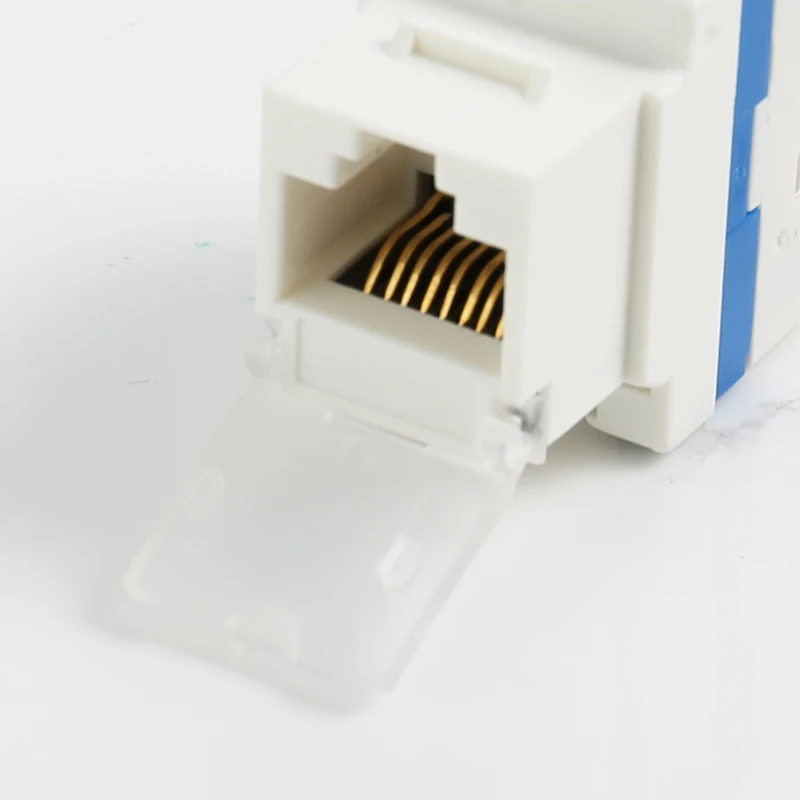 Вращающийся модуль Keystone Jack RJ45 CAT6 UTP без инструментов
