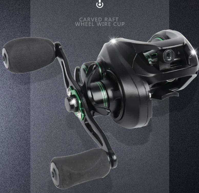 Brand high quality drop wheel high intensity magnetic brake drop wheel Luya fish wheel far cast fishing line fishing line