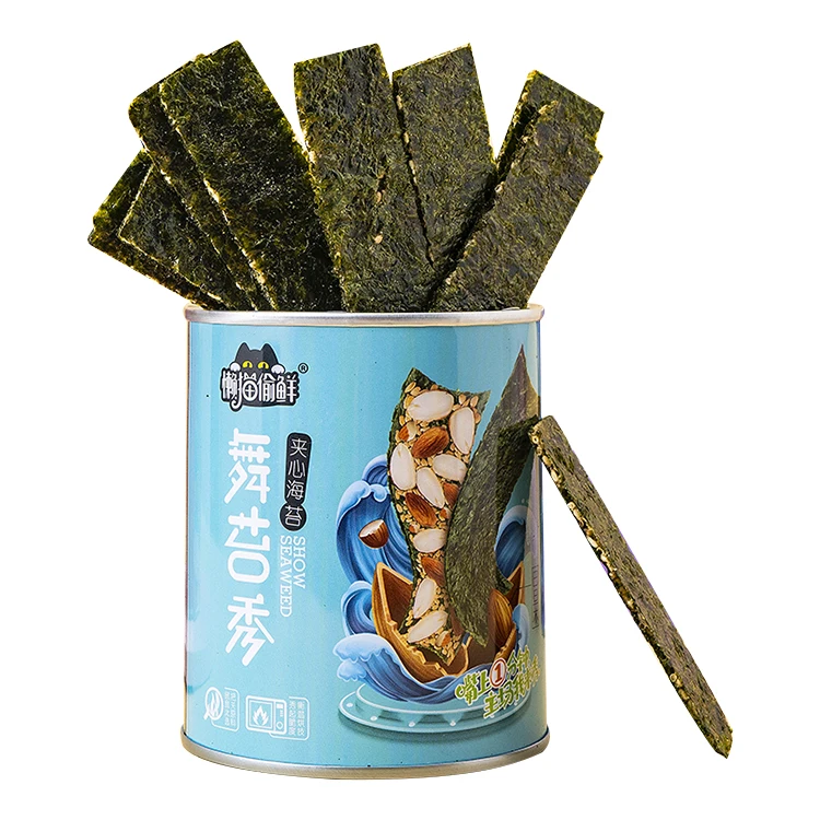 High Quality Roasted Sushi Wakame Seaweed Snack With Low Price
