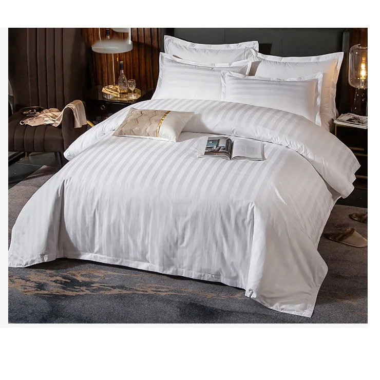 bedding set 100% cotton duvet cover soft bedding set luxury 100% cotton quality Hotel hospital duvet cover set bedding