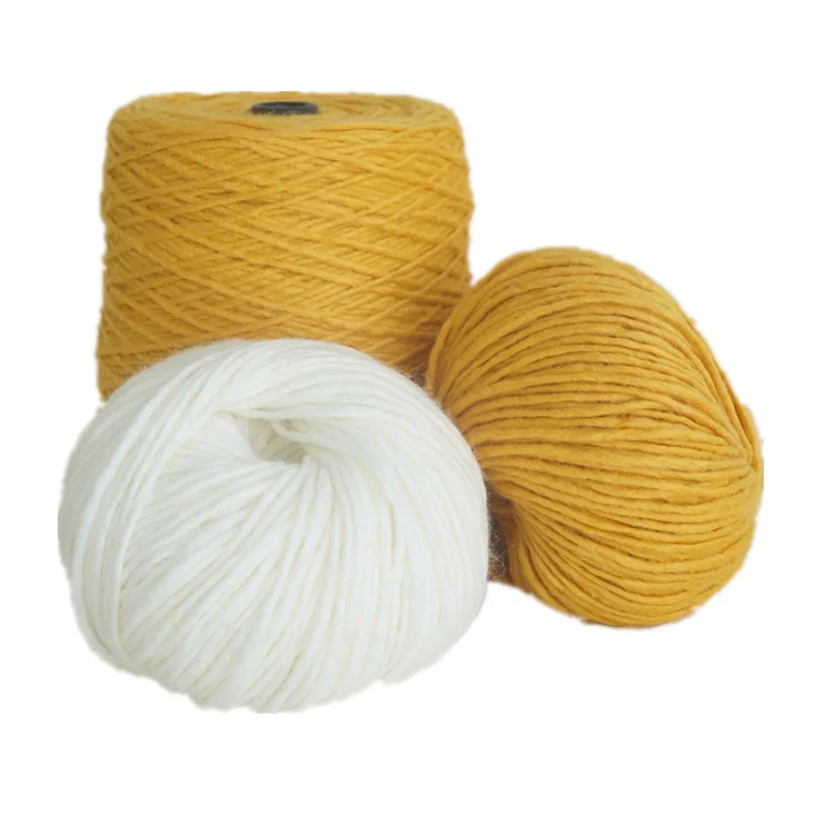 Factory direct sales 4mm icelandic wool icelandic coarse yarn hand knitting vest sweater scarf wool yarn