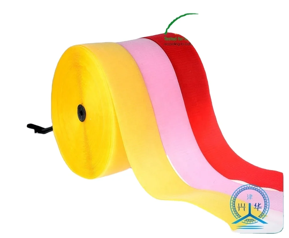 Wholesale Factory Manufacture Price Reusable Hook and Loop Tape Custom Color or Size Hook and Loop Strap Is Acceptable