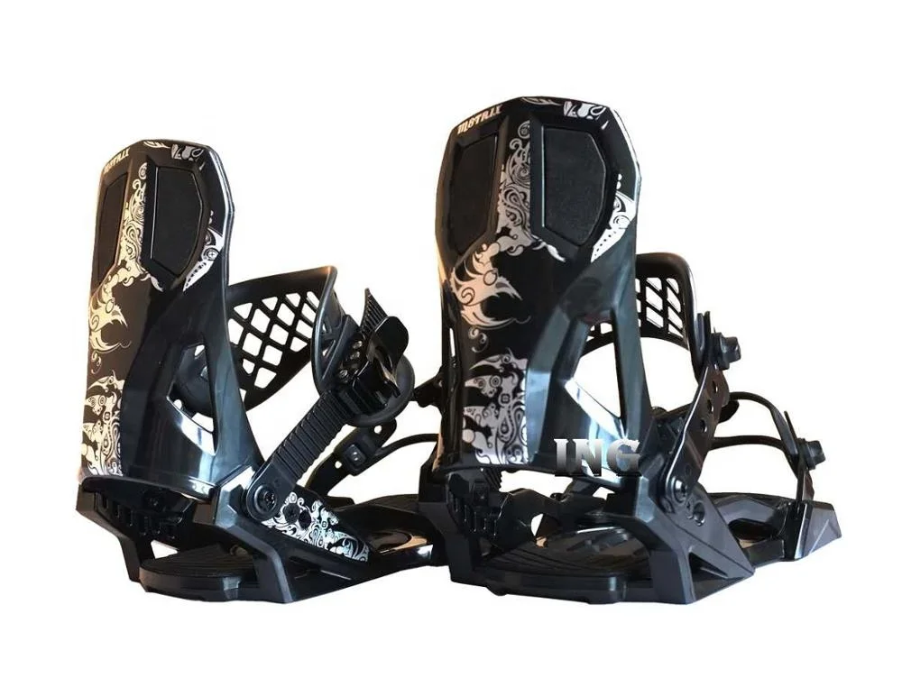 2024 quick snowboard bindings adult  NYLON snowboard binding buckle step on