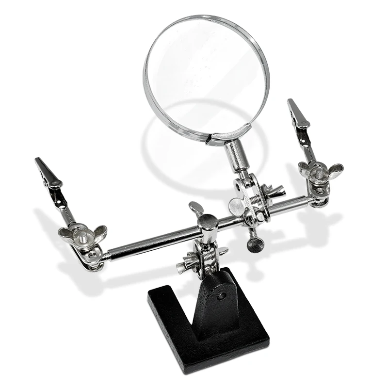 Circuit board soldering fixing frame PCB repair soldering auxiliary bracket magnifying glass Practice welding tools clip