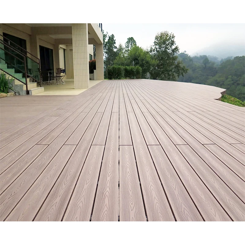 Wood composite board polymer 3d outdoor wooden flooring wpc composite decking wpc floor decking tiles panel