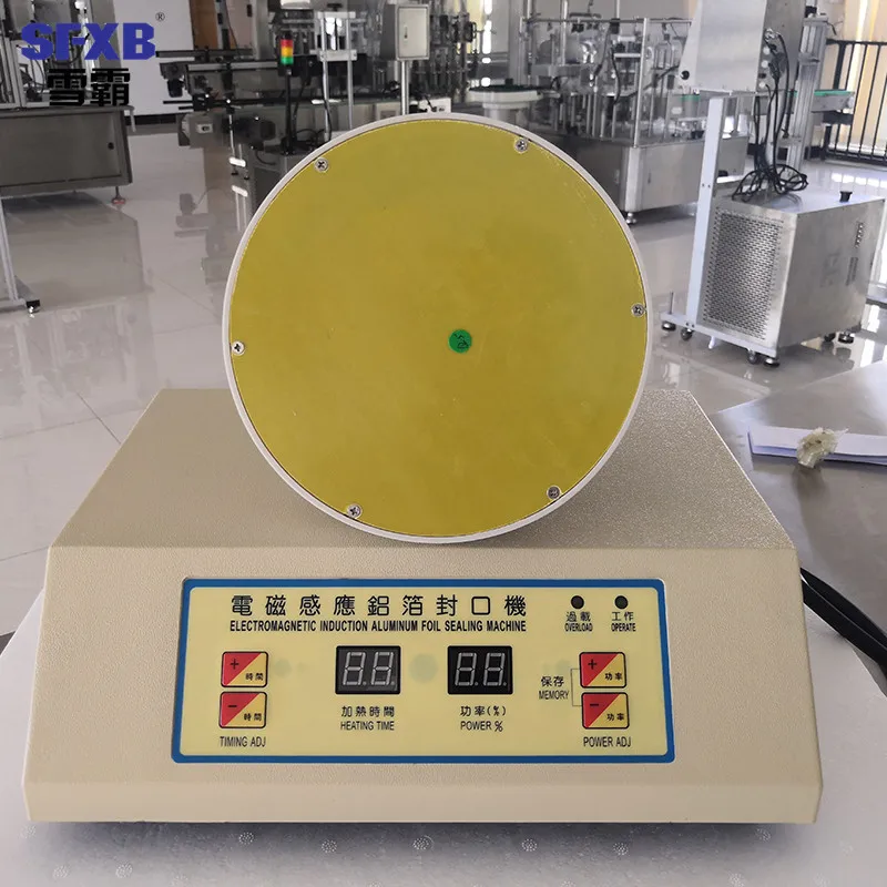 SFXB Portable Mini Sealer Round Manual Tube Plastic Bottle Induction Cup Sealing Machine