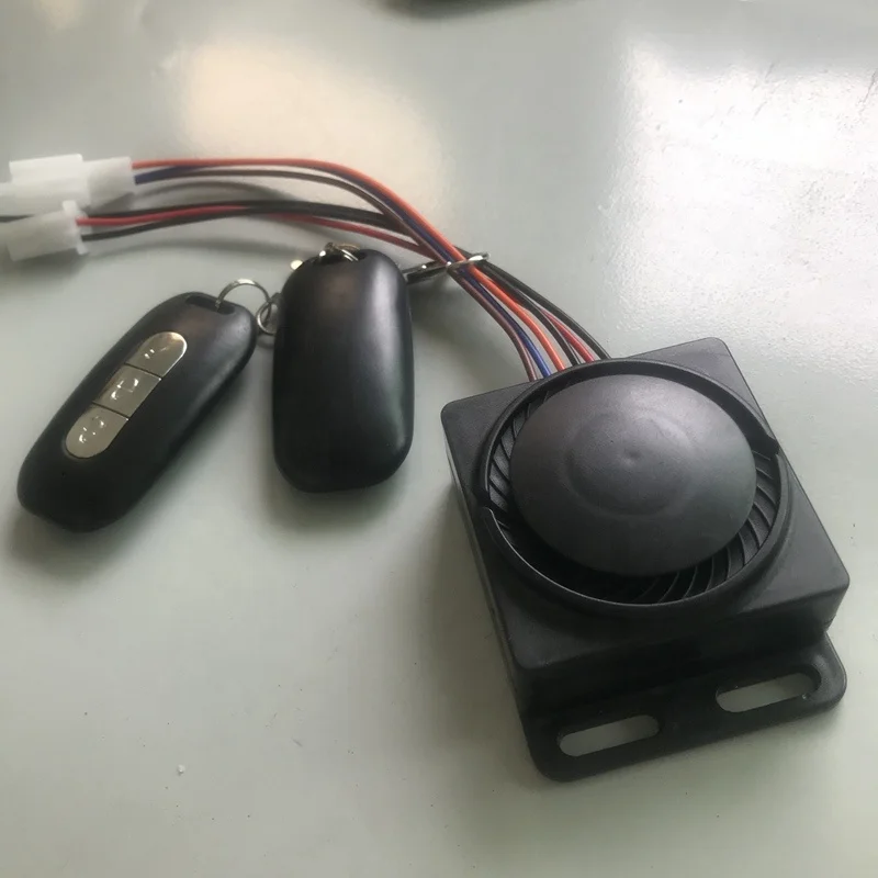 48-72V New Standard Universal Electric Bike/ Electric Scooter Alarm Security System Electric motorcycle anti-theft alarm
