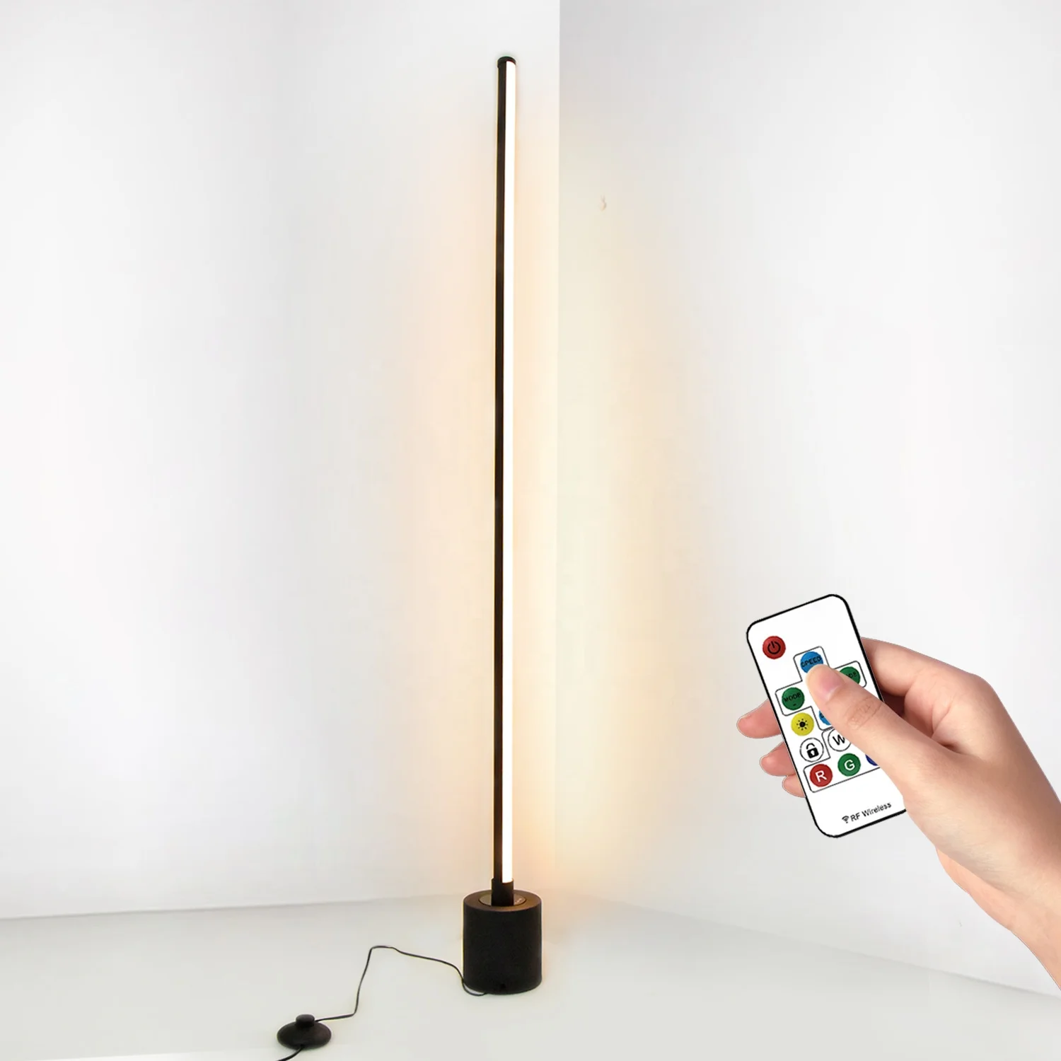 Vertical Bedroom Floor Lamp Minimalist Corner Lamp Light Luxury Floor Table Lamps