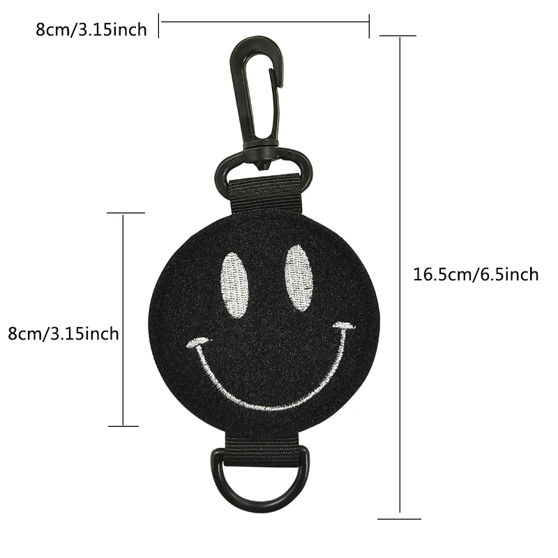 Golf Polyester W Carabiner Hook Magic Tape Golf Gloves Magic Belt Clip Holder Velcro-Strap Golf Hang Gloves Magic Tape